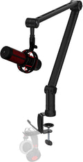 Microphone Boom Arm with Desk Mount - 360 Rotatable Scissor Arm