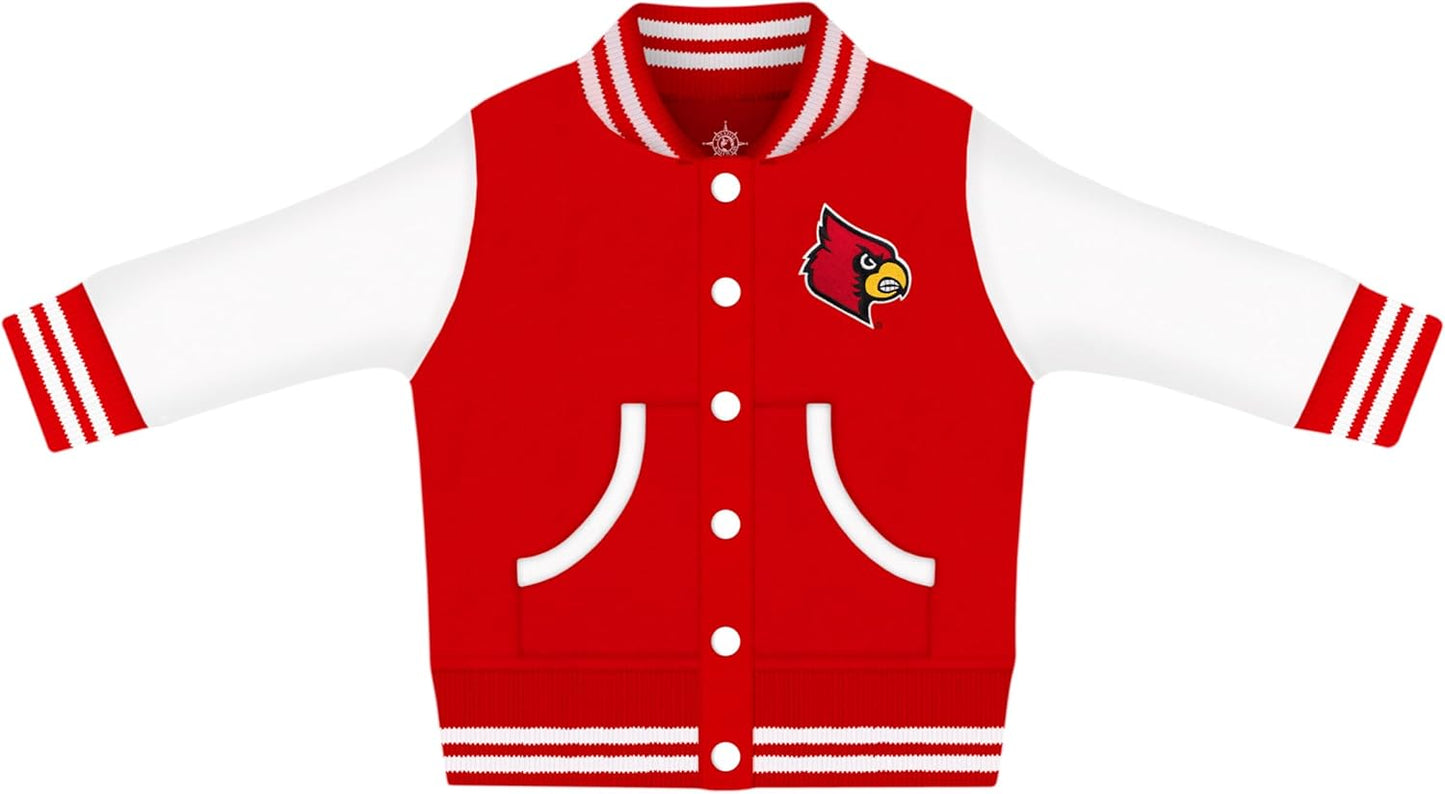 Creative Knitwear College Baby Varsity Jacket for Little Fans