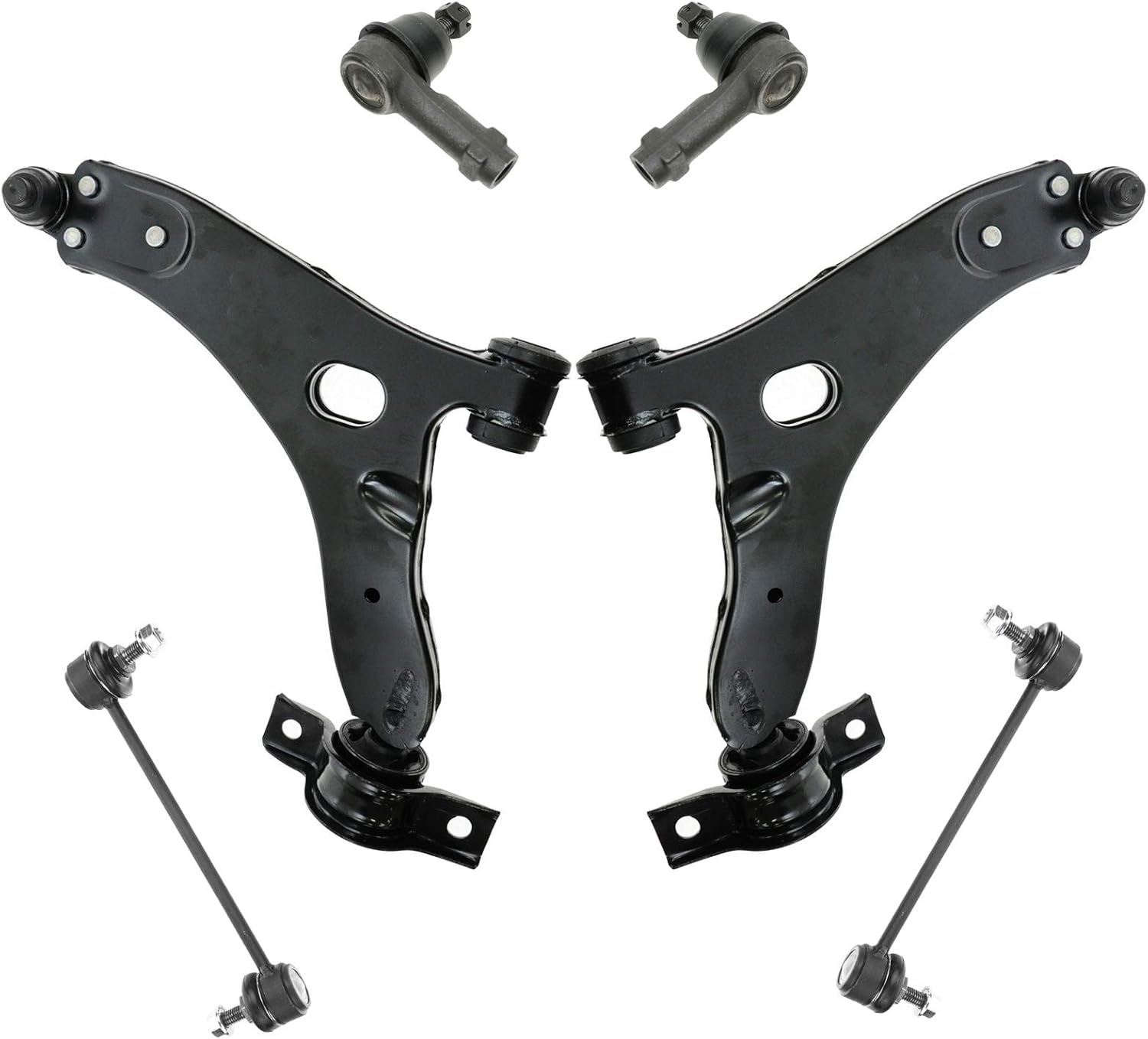 TRQ Front Steering & Suspension Kit for 2006-2007 Ford Focus