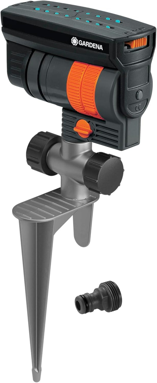GARDENA ZoomMaxx Adjustable Oscillating Sprinkler for Lawns