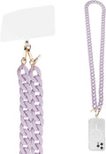 Crossbody Phone Lanyard Chain for All Phones - Lavender