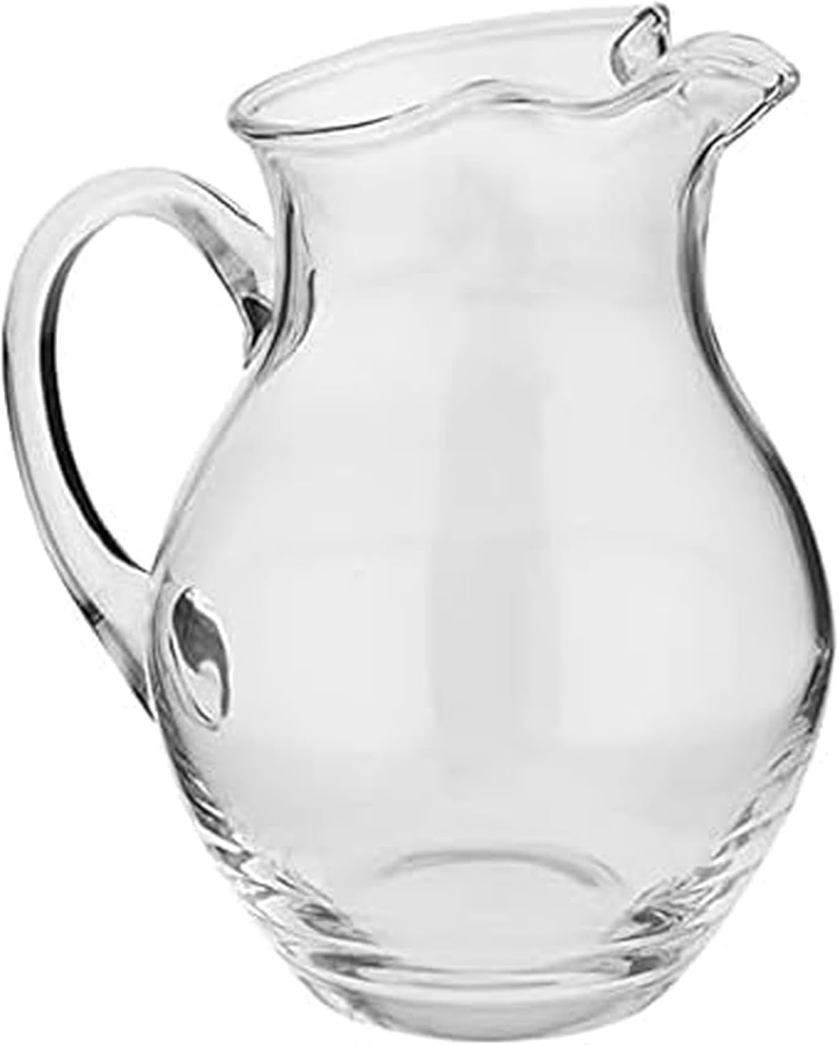 Mikasa Napoli Clear Glass Beverage Pitcher for Elegant Serving