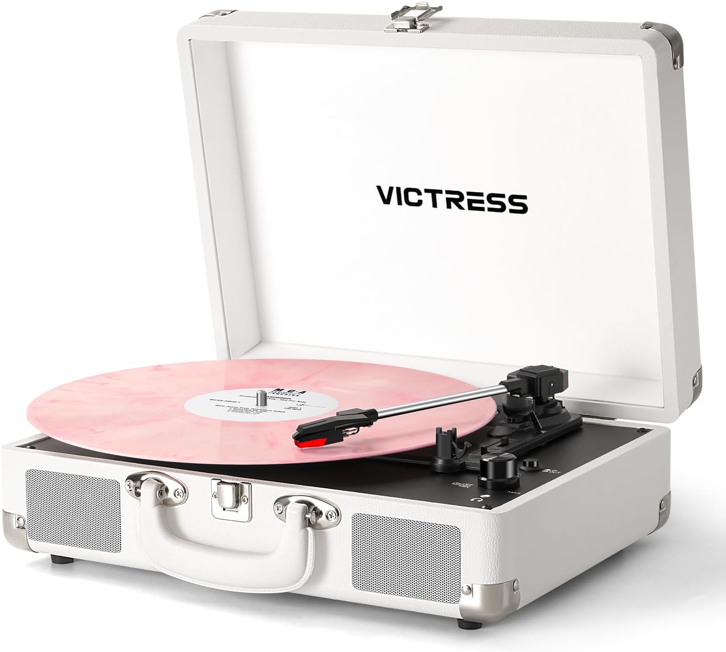 Portable Vinyl Record Player with Bluetooth - VICTRESS