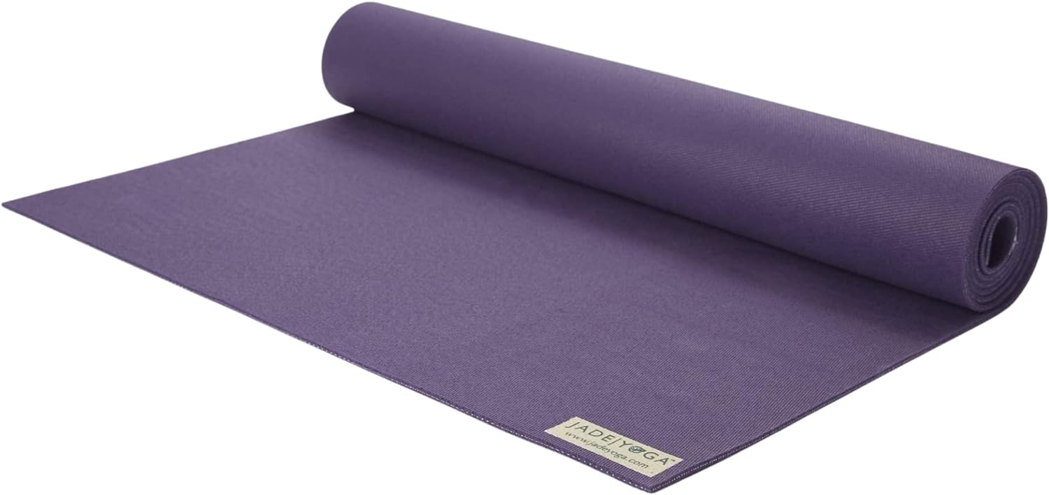 Jade Harmony Yoga Mat - Durable Non-Slip Natural Rubber Mat