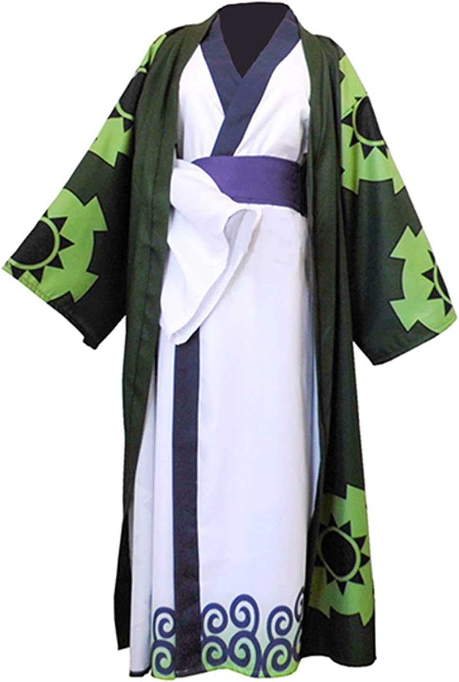 Anime Cosplay Costume Deluxe Cloak Robe Kimono Outfit Set