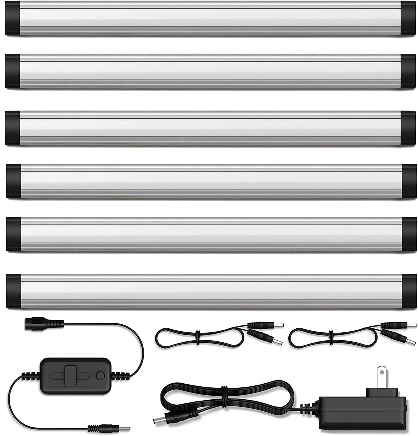 GETINLIGHT 12-inch Plug-in LED Under Counter Lights for Kitchen