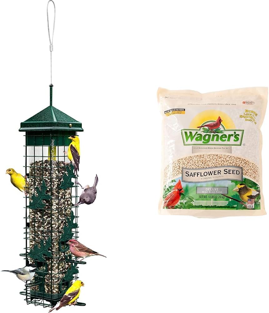 Squirrel Solution200 Squirrel-Proof Bird Feeder with 6 Ports