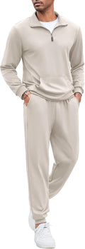COOFANDY Men's Tracksuit Set for Casual Athletic Wear and Jogging