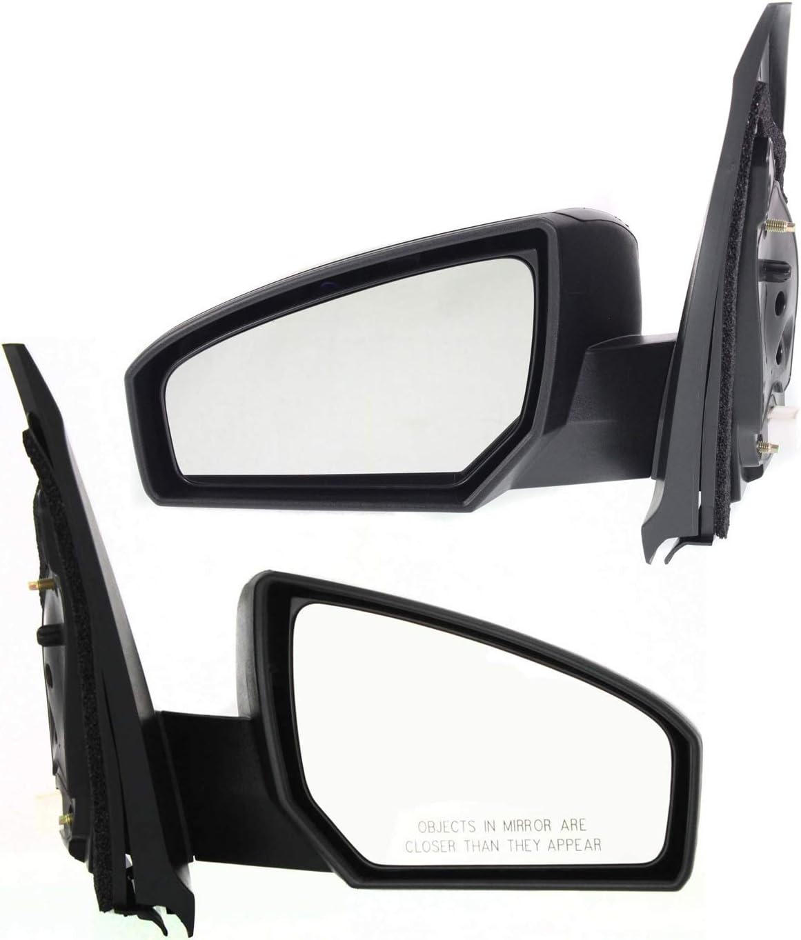 Kool Vue Power Mirrors for Nissan Sentra 2007-2012 - Paintable