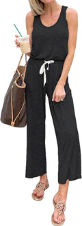 One Piece Jumpsuits for Women Summer Sleeveless Romper - Comfortable