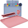 Silicone Painting Mat with Cup and Palette Detachable - Spill Guard