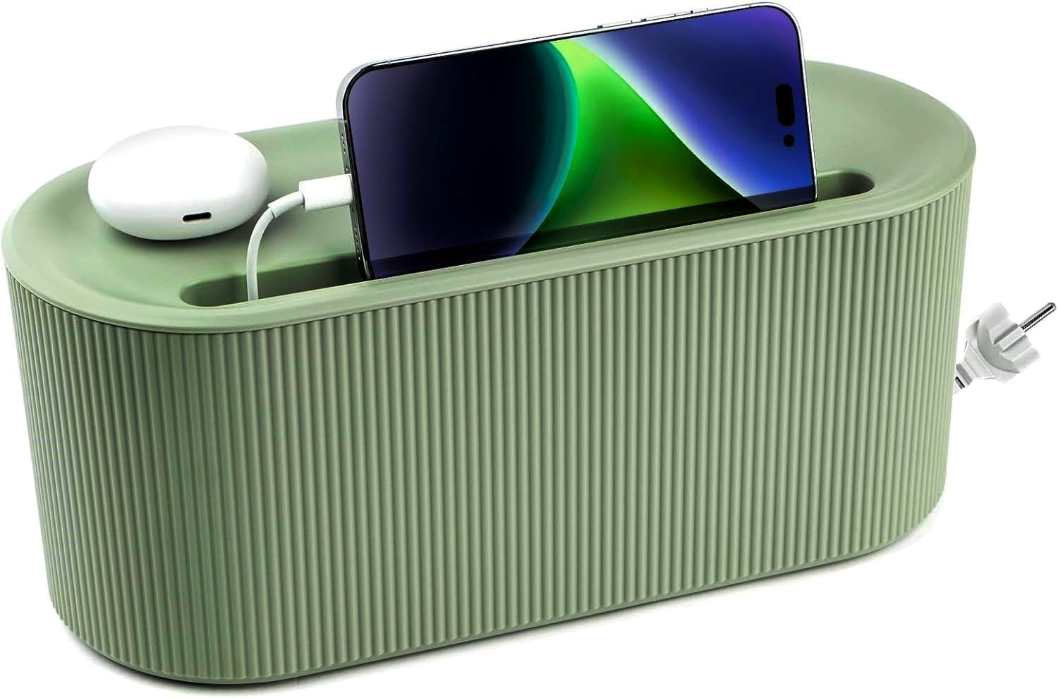 Green Cable Box: Hide & Organize Cords!