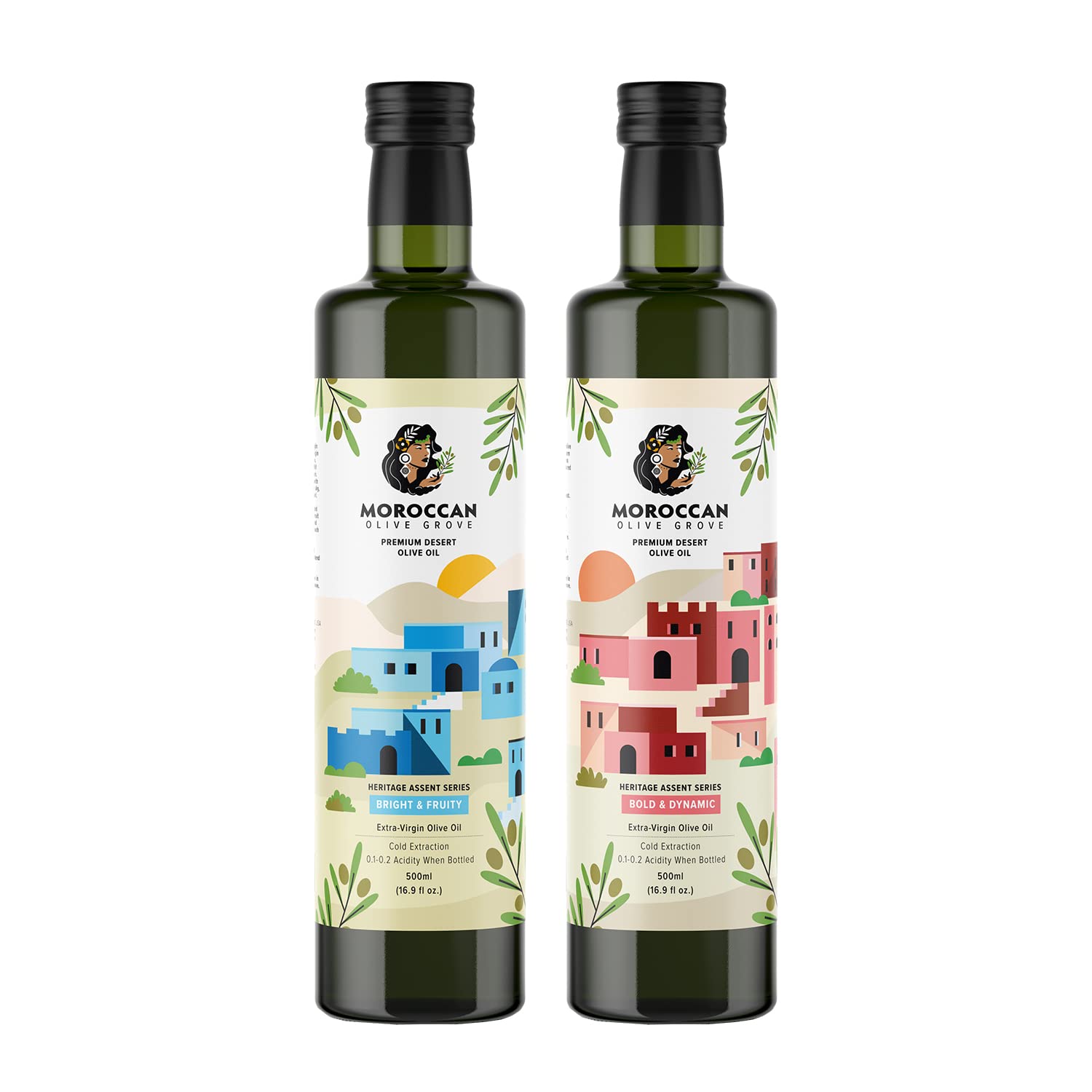 MOROCCAN OLIVE GROVE Premium Extra Virgin Olive Oil for Cooking