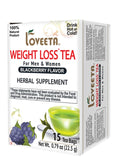 Loveeta Wellness Weight Loss Tea Blackberry - 24 Pack 15 Bags