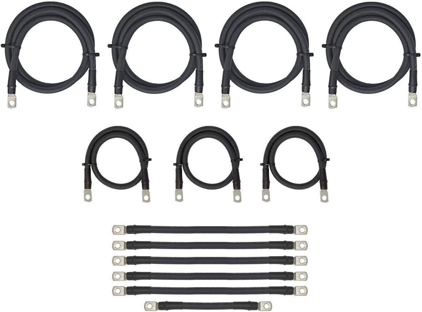Aftermarket 2/0 Gauge Golf Cart Battery Cables for EZGO TXT