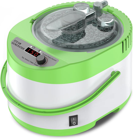 Portable 1500W Sauna Steamer with Remote Control