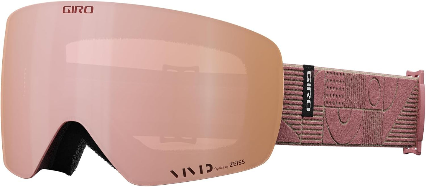 Giro Contour RS Ski Goggles - Rose Gold Clarity