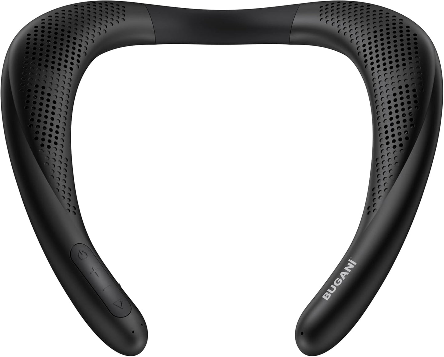 BUGANI Neckband Bluetooth Speaker for True 3D Stereo Sound