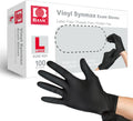 Black Synmax Vinyl Exam Gloves - Box of 100