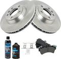 TRQ Front Brake Pad & Rotor Kit for Audi Q7 & Porsche Cayenne