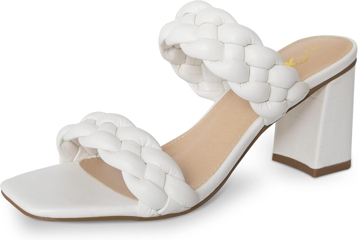 Stylish Braided Heeled Sandals for Women - Perfect Summer Footwear