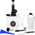 4L Manual Brake Fluid Bleeder Kit One Person - Single-Operator Brake