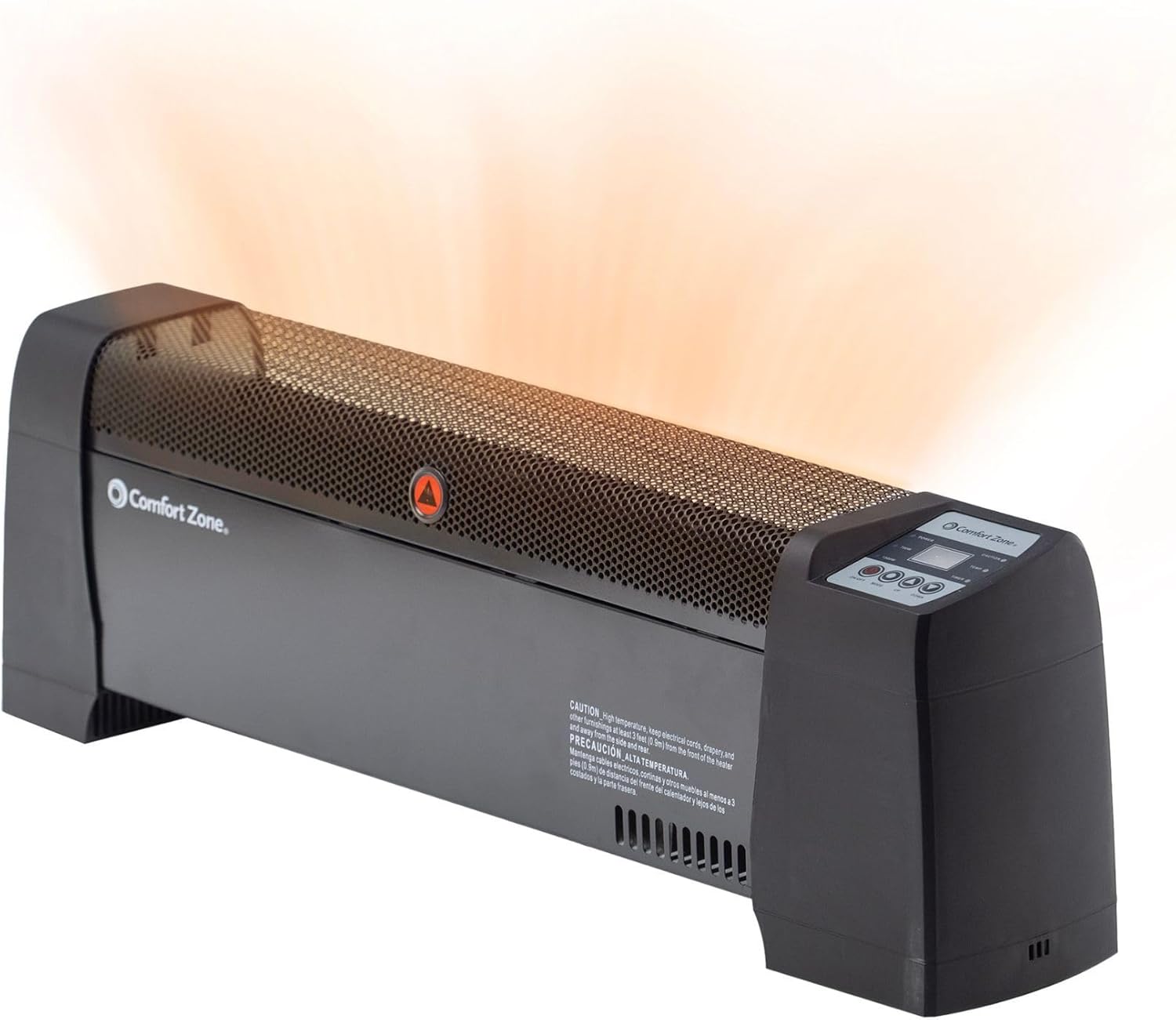 Comfort Zone Baseboard Space Heater with Digital Thermostat