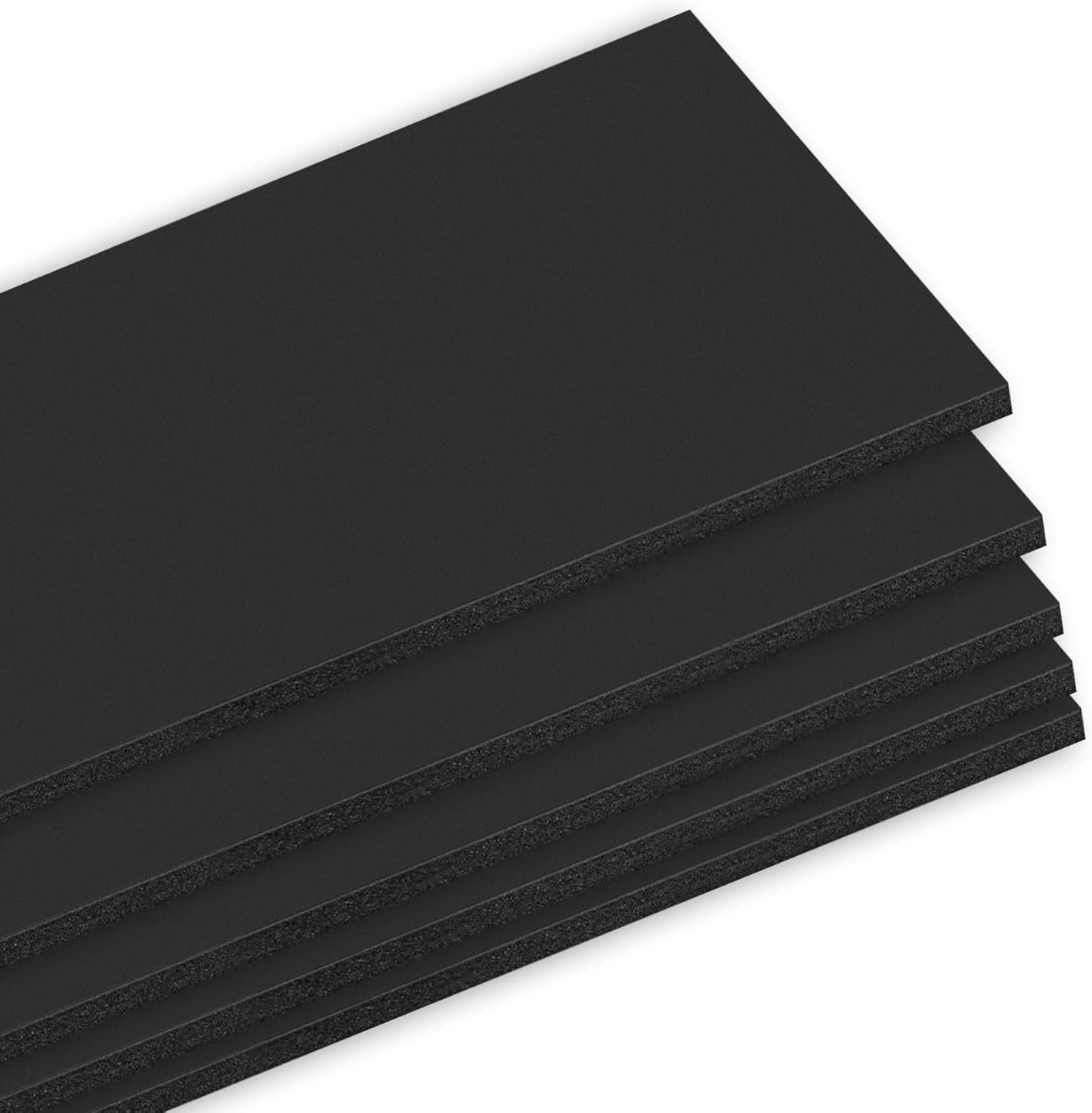 Premium Black Foam Core Board for Art and Presentations - 10 Pack