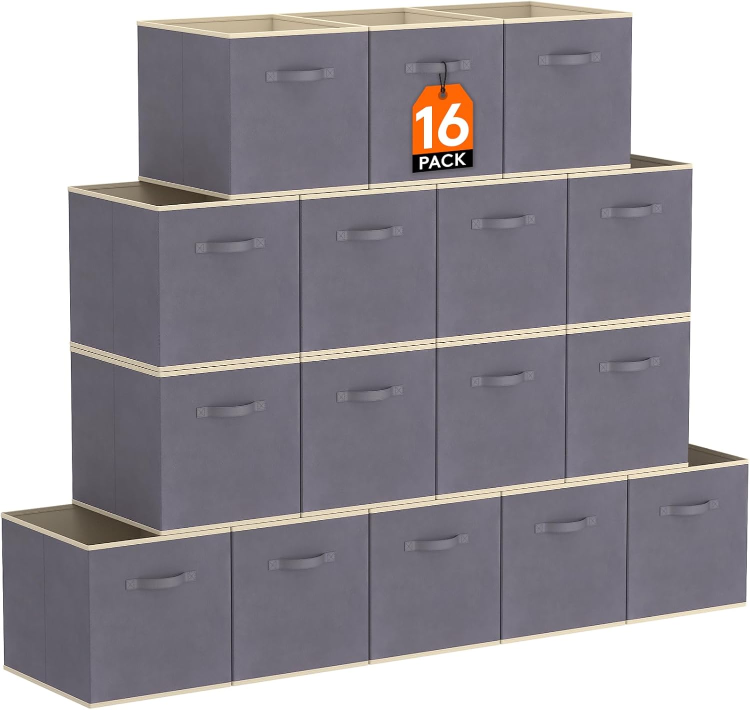 Lifewit 16 Packs Storage Cubes for Organizing Home Essentials