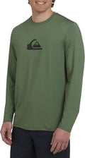 Quiksilver Men's Long Sleeve UPF 50 Rash Guard Shirt - Sun Protection