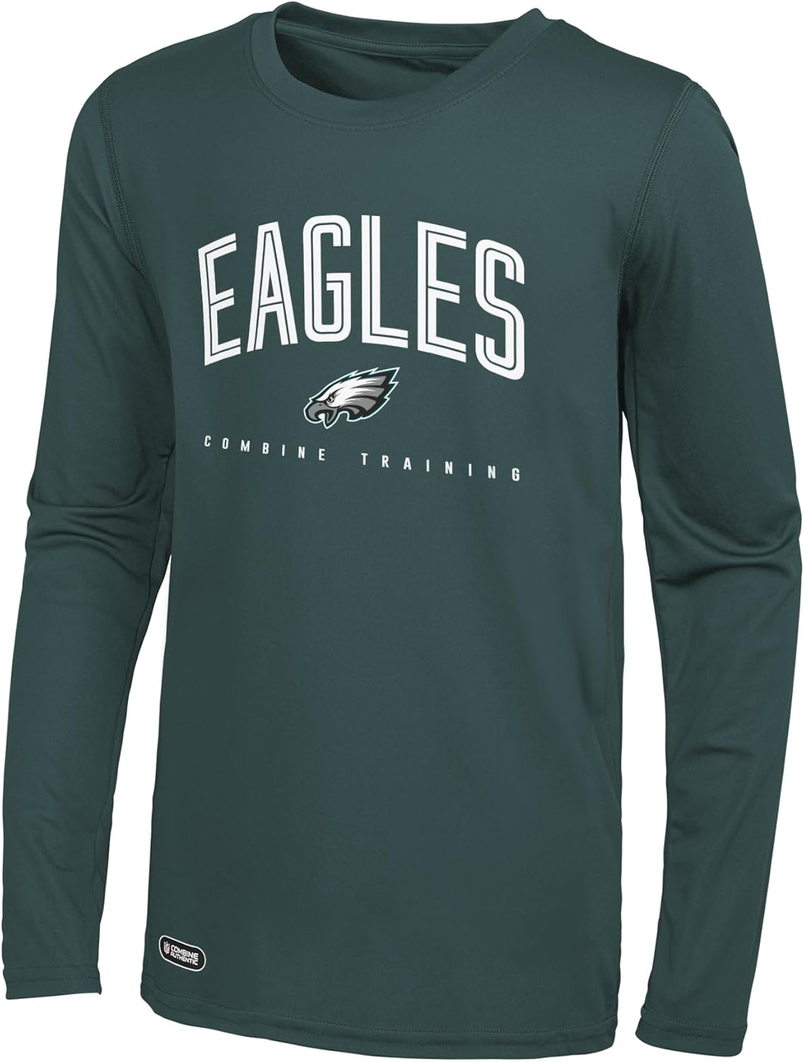 Outerstuff NFL Men's Team Color Long Sleeve Performance T-Shirt