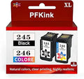 PFKink 245 and 246 Replacement Ink Cartridges for Canon Printers