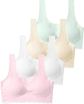 SALIA GIRL Training Bras for Girls 10-16 - Comfortable Seamless Set