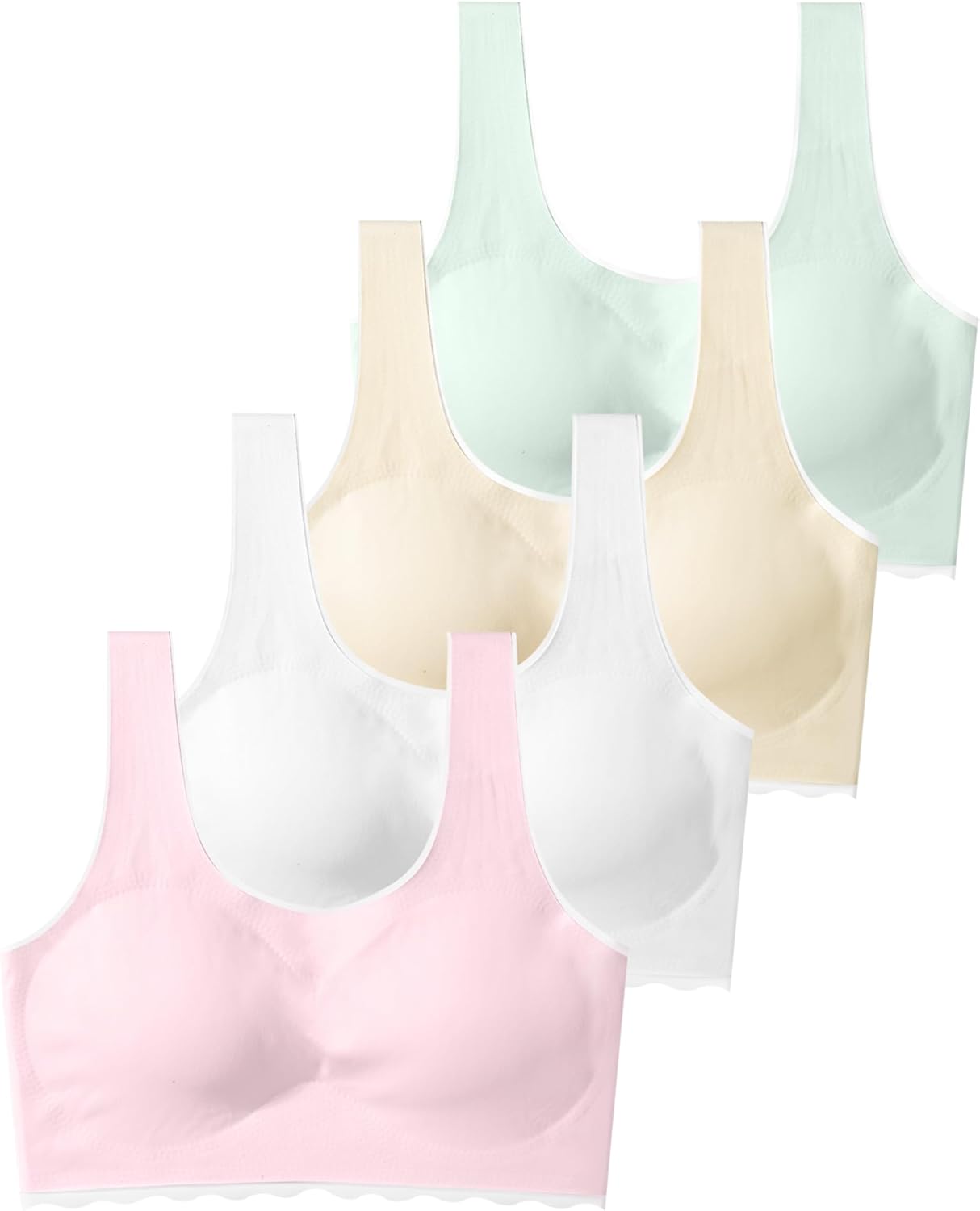 Training Bras for Girls 10-16 Seamless Comfort and Style