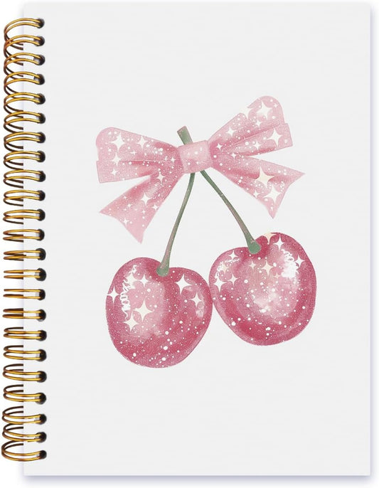 Chic Pink Lined Notebook 80 Pages - Perfect Gift for Her!
