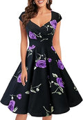 Bbonlinedress Women Short 1950s Retro Vintage Cocktail Party Swing use