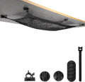 WurdeWindig Cable Management Net Under Desk Cable Organizer - Flexible