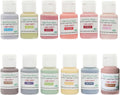Ceramic Glaze for Pottery Set (12 Colors, 2 oz) - Versatile Studio