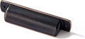 4in Cup Drawer Pulls Oil Rubbed Bronze 10 Pack - Solid Kitchen