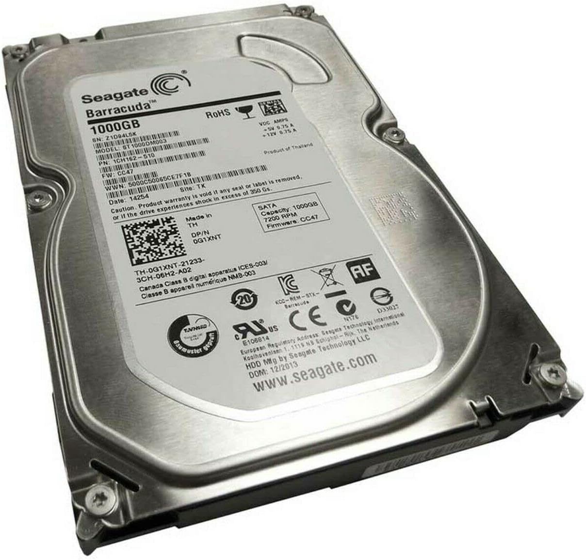 Seagate 1TB Desktop HDD - High Performance Storage