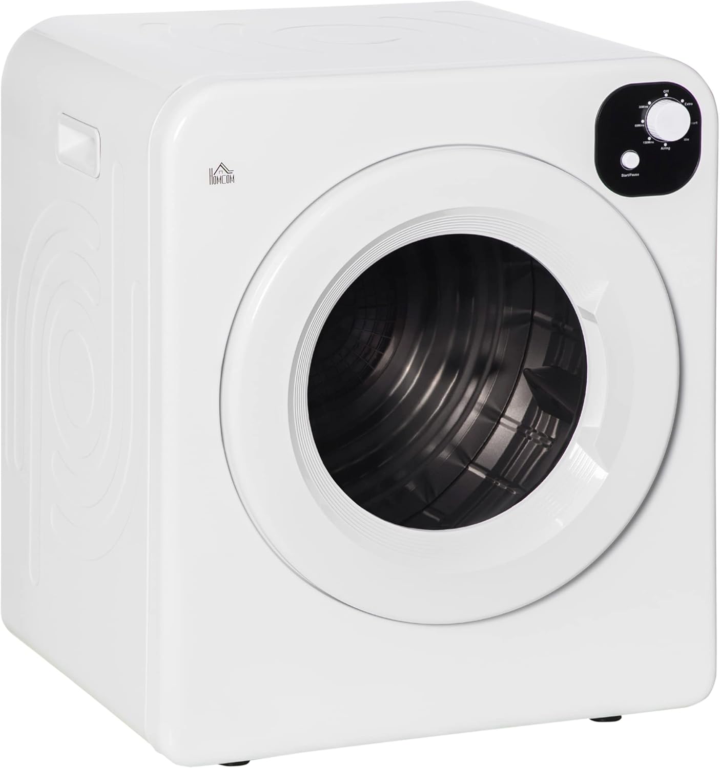 HOMCOM Compact Electric Dryer, Intelligent Drying