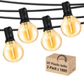 Outdoor String Lights 200FT Waterproof G40 Globe Lights - Dimmable