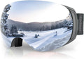 findway Ski Goggles OTG Over-Glass Snow Goggles - Interchangeable Lens
