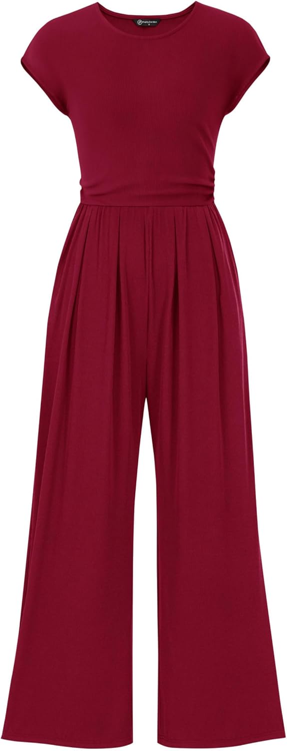 PRETTYGARDEN Summer Jumpsuits for Women: Elegant and Comfy