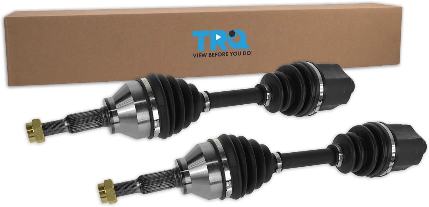 TRQ CV Axle Shaft Assembly Set for Chevrolet and Pontiac Models