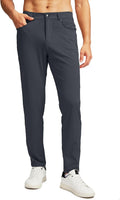 Men's Stretch Golf Pants Slim Fit with 6 Pockets (Style RS1R)