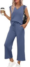 Two Piece Sets for Women Summer Vacation Travel Outfits (Style 9ZWM)