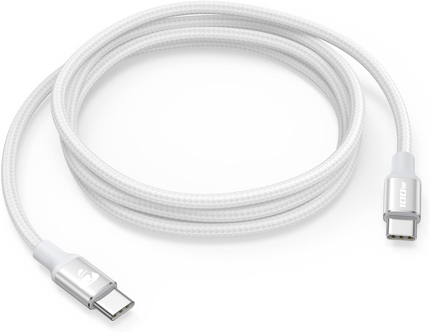 100W Fast Charging USB-C Cable 6ft - Aioneus