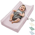 Vegan Leather Waterproof Baby Changing Pad - Thick, Portable