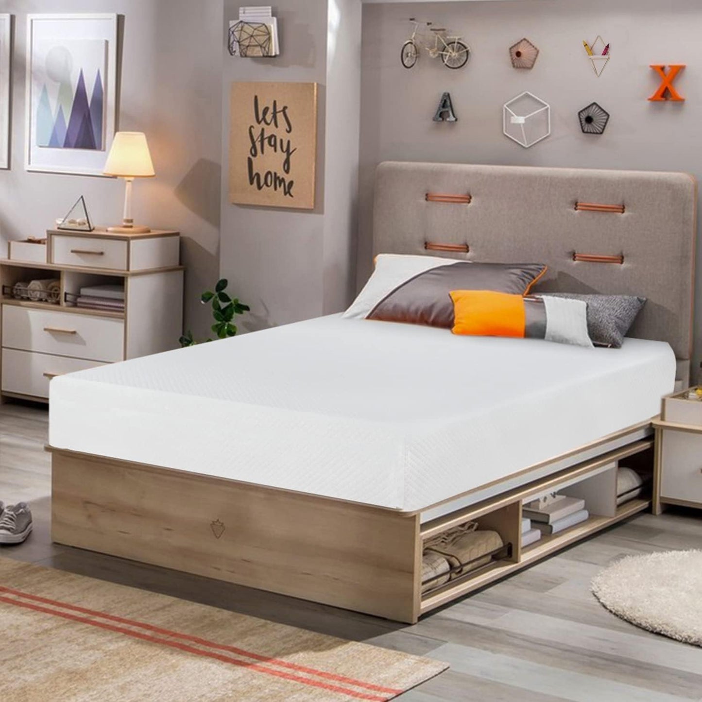8 Inch Twin Mattress with Gel Memory Foam for Ultimate Comfort